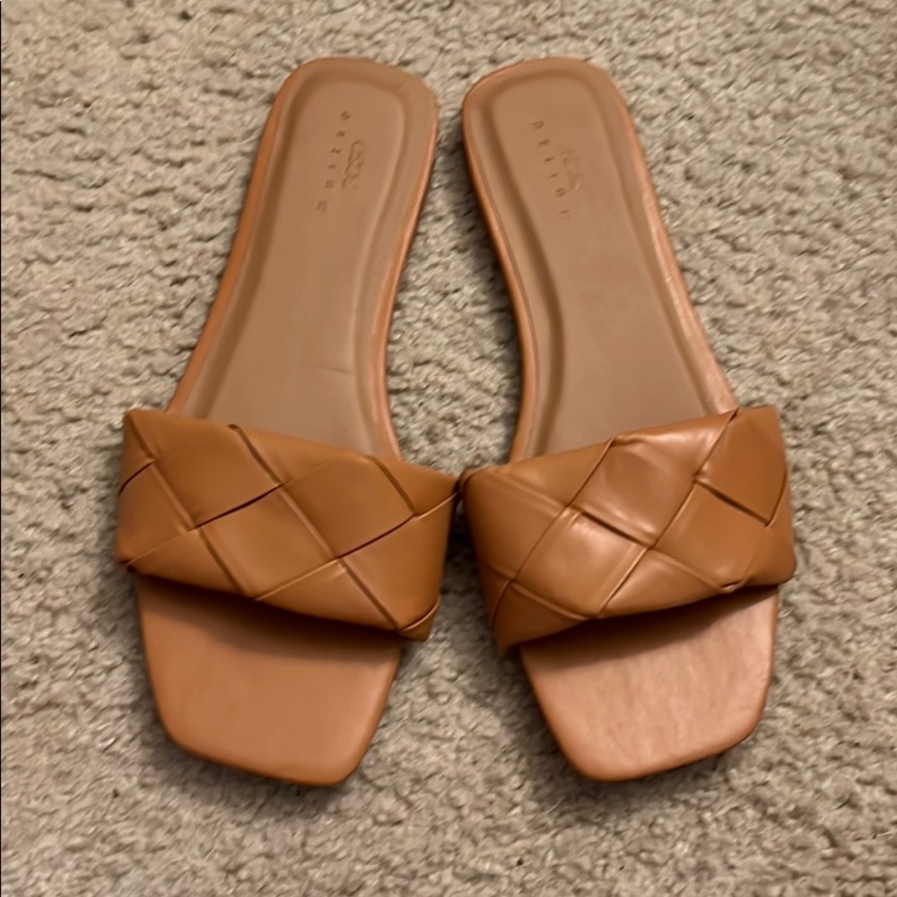 Brown Woven ASOS Sandles